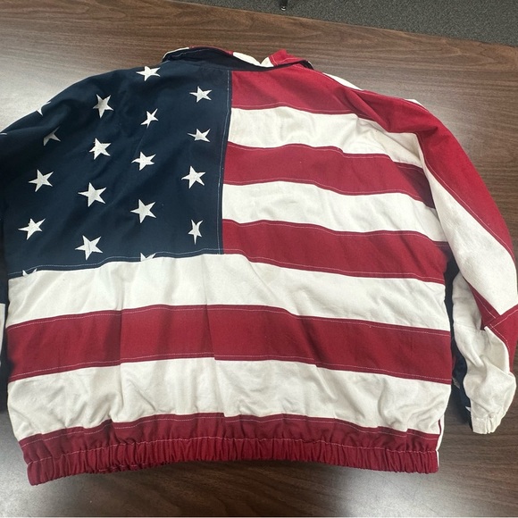 American Flag Jacket with Stars and Stripes - Picture 11 of 11